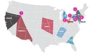 Illustration for article titled Which NFL TV Markets Got Stuck With The Worst Games This Season?